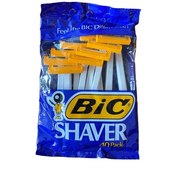 Bic Shavers Vintage 4 Packages 32 Total NOS Sealed Razors For Normal Skin USA - Picture 2 of 5